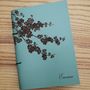 Personalised Leather Books Japanese Blossom, thumbnail 2 of 10