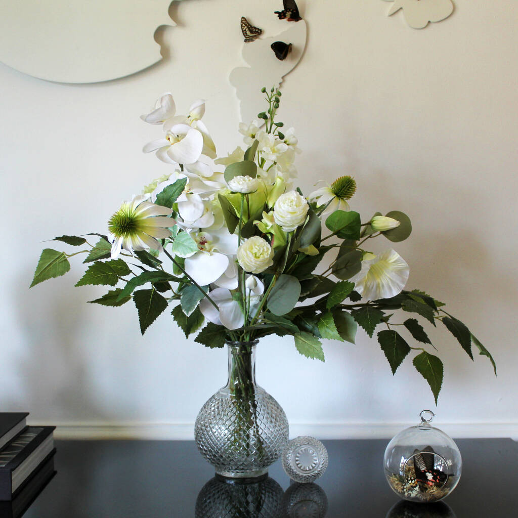 Wild Garden Bouquet With Decanter Vase, 1 of 4
