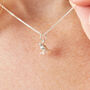 Sterling Silver Robin Pendant Necklace, thumbnail 2 of 6
