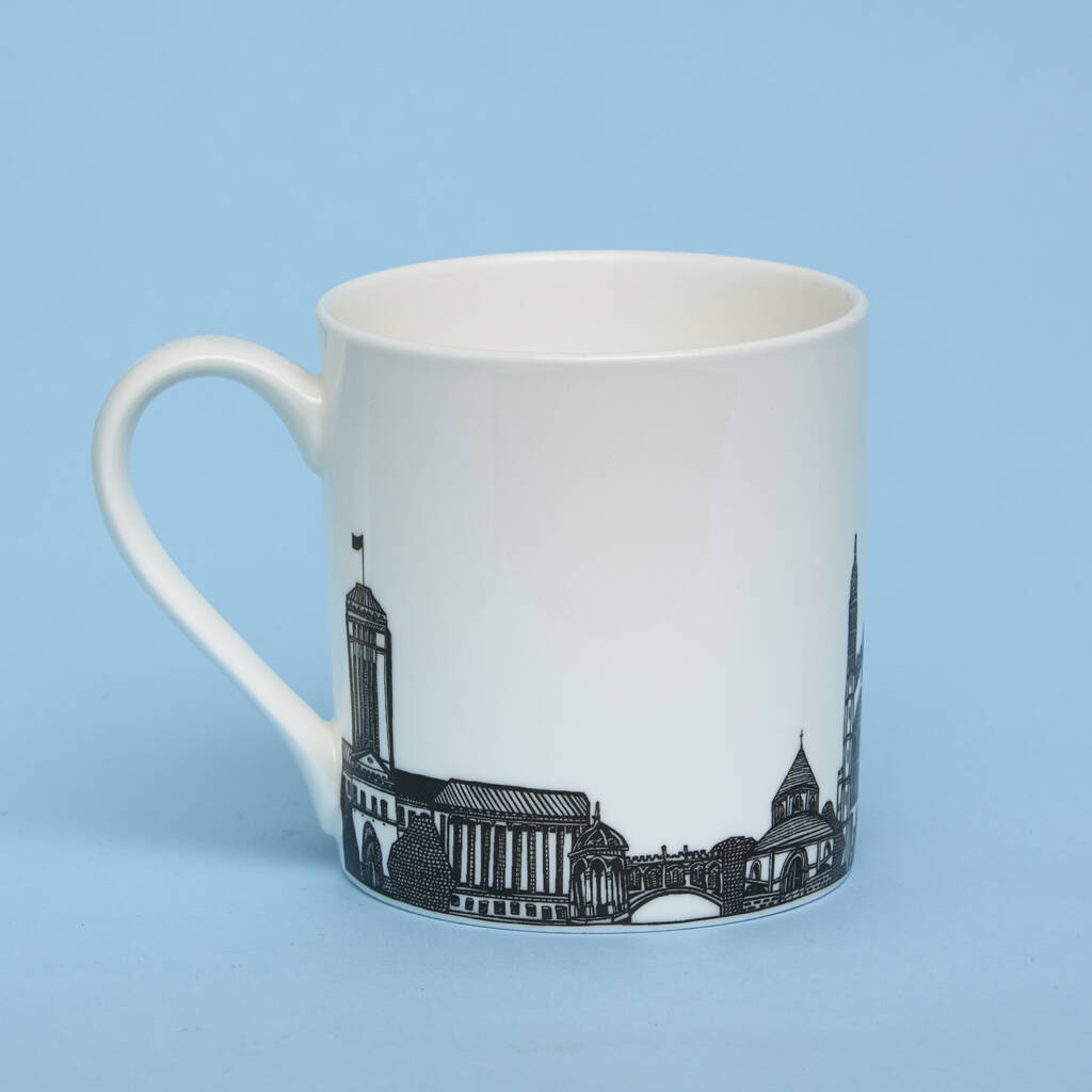 Cambridge Skyline Mug By Cecily Vessey 