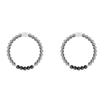 Granddad And Grandson Semi Precious Stones Bracelet Set, 3 of 3