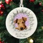 Personalised Christmas Lakeland Terrier Break Through, thumbnail 3 of 10
