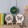 Mini Bee Embroidery Kit, thumbnail 2 of 3