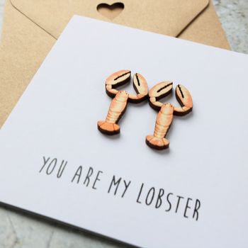 My Lobster Mate Greetings Card, 5 of 7