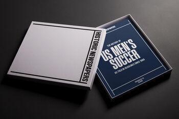 Us Men's Soccer Personalised Gift Newspaper Book, 3 of 12