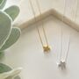 Sterling Silver Or Gold Vermeil Star Necklace, thumbnail 2 of 5