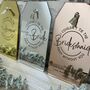 Personalised Wedding Party Gift Bottle Tags, thumbnail 2 of 9