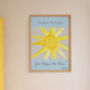 Personalised Teacher Thank You Art Print Gift, thumbnail 1 of 9