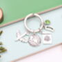 Personalised Travel Keyring Travel Bag Charm, thumbnail 7 of 11