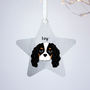 Cavalier Christmas Dog Breed Decoration Personalised, thumbnail 7 of 9