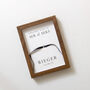 Personalised Our First Toast Cork Saver Frame, thumbnail 12 of 12