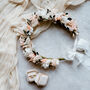 Flora Dried Flower Crown Wedding Bridal Headband, thumbnail 4 of 4