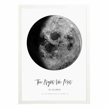 Personalised Moon Phase Print, 3 of 4