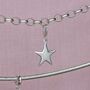 Sterling Silver Puffy Star Charm, thumbnail 4 of 7