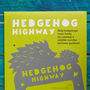 Metal Hedgehog Highway Garden Sign Ornament Gift, thumbnail 4 of 12