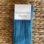 Recycled Wool / Cashmere Socks In Sky Blue, thumbnail 1 of 4