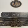 ‘Old Trafford M16’ Manchester United Football Sign, thumbnail 3 of 11