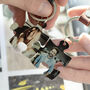 My Other Half Jigsaw Keyring Set Of Two, thumbnail 2 of 8
