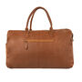 Brown Leather Overnight Bag With Shoe Compartment, thumbnail 6 of 11