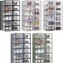 Pack Of Shoe Boxes Stackable Shoe Storage Organisers, thumbnail 9 of 9