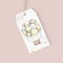 Pastel Hot Air Balloon Gift Wrapping Paper, thumbnail 4 of 9