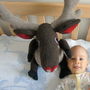 Reindeer Soft Toy For Baby's First Christmas, thumbnail 1 of 10