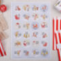 Elf Fill Your Own Christmas Advent Calendar With Red Bags, thumbnail 2 of 5