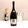 Personalised Magnum Prosecco With Pewter Monogram Label, thumbnail 1 of 7