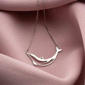 Ocean Spirit Dolphin Necklace, 3 of 10