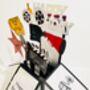 Film Fan Themed 3D Birthday Card, thumbnail 6 of 8
