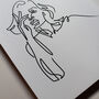 Sophie, A4 Or A3 Art Print, thumbnail 3 of 4