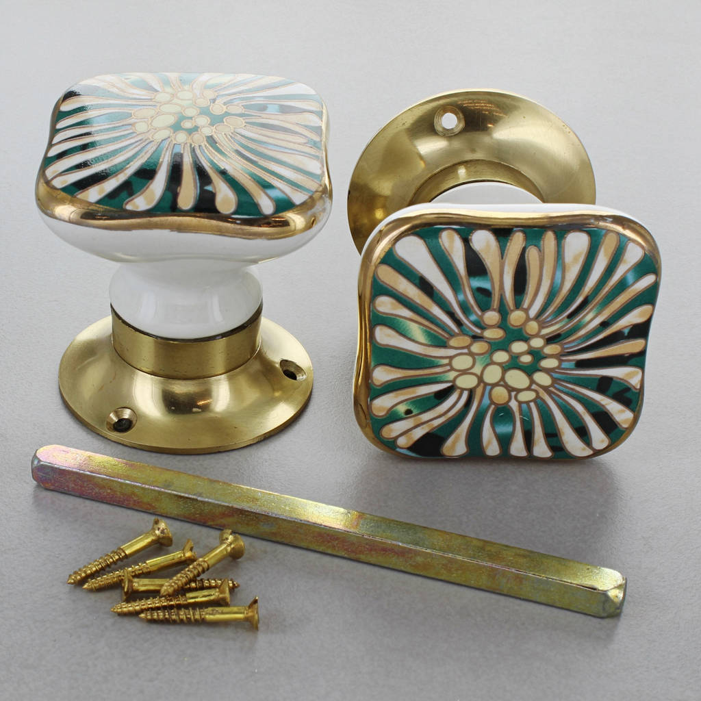 Milano Iii Ceramic Mortice Door Knobs By G Decor By G Decor