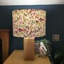 Ashbee Plum Floral Drum Lampshade, thumbnail 4 of 9
