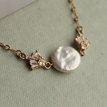 Art Deco Pearl Necklace, 6 of 8