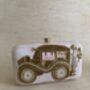 Doli Car Pink Handcrafted Rectangular Clutch Bag, thumbnail 3 of 10
