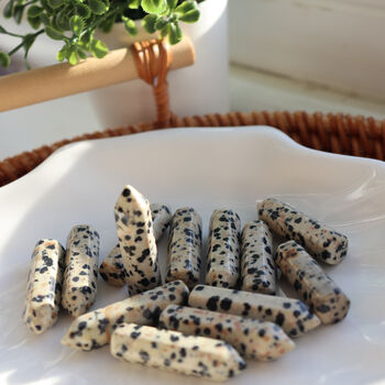 Dalmatian Jasper Crystal Tower For Joy And Positivity, 3 of 6
