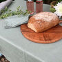 Natural Fabric Napkins Pale Sage Set Of Two, thumbnail 3 of 5