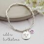 Personalised Mama Birthstone Bracelet For Mother's Day, thumbnail 2 of 5