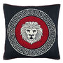 Leo Hand Embroidered Zodiac Cushion, thumbnail 1 of 3