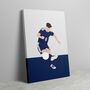 Kieran Tierney Scotland Football Canvas, thumbnail 1 of 2