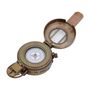 Custom Bronze British Army Style Prismatic Marching Compass In A Wood Box, thumbnail 4 of 12