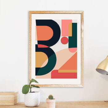 Personalised Abstract Initial Letter Print, 2 of 8