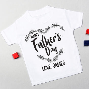 Personalised Father's Day T Shirt, 2 of 2