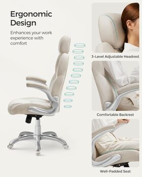 Ergonomic Office Chair With Adjustable Features, 6 of 10