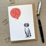 Personalised Sprollie Dog Birthday Card, thumbnail 2 of 4