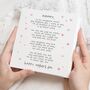 Nanny Mothers Day Poem Card From Grandchildren, thumbnail 1 of 7
