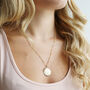Gold Sterling Silver Sunbeam Necklace, thumbnail 1 of 4