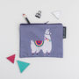 Llama Bag And Pencil Case Gift Set, thumbnail 7 of 10