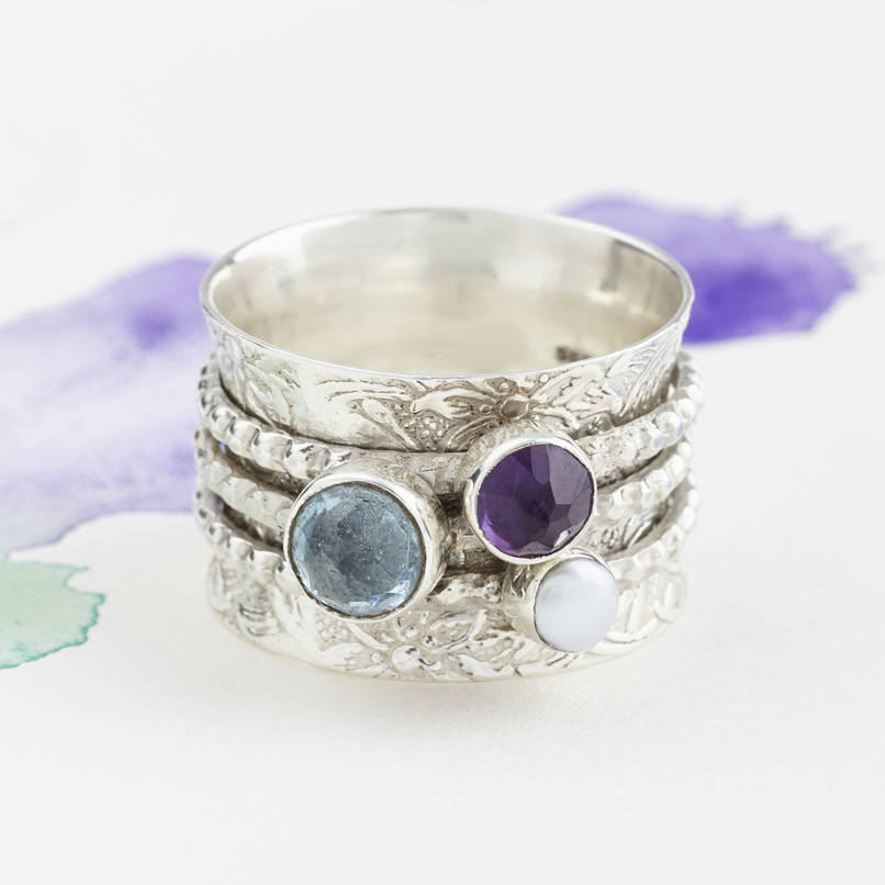 mystical treasure spinning ring by charlotte's web jewellery ...