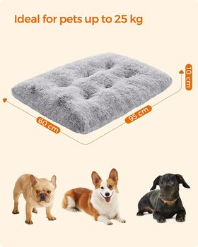 Dog Bed Dog Cushion Fluffy Soft Pet Mat Plush, 11 of 11